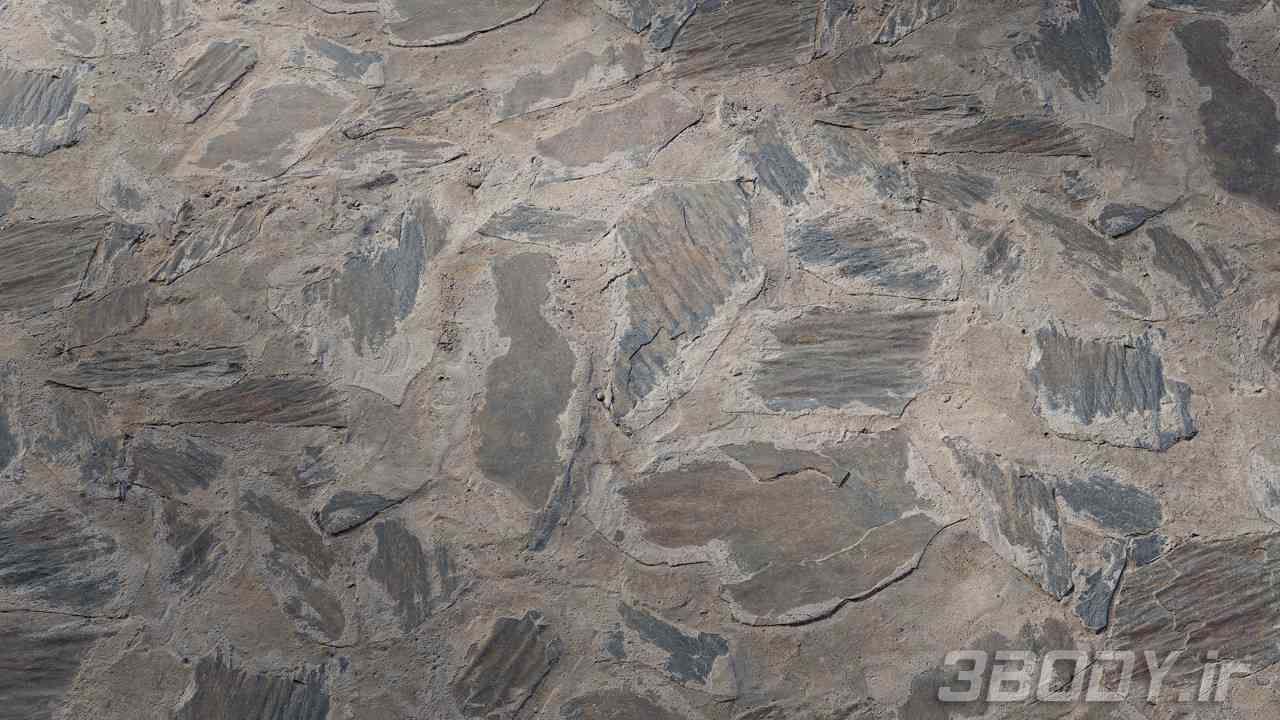 متریال سنگ کف floor stone عکس 1